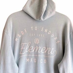 Element Men's Light Gray Hoodie Sweater